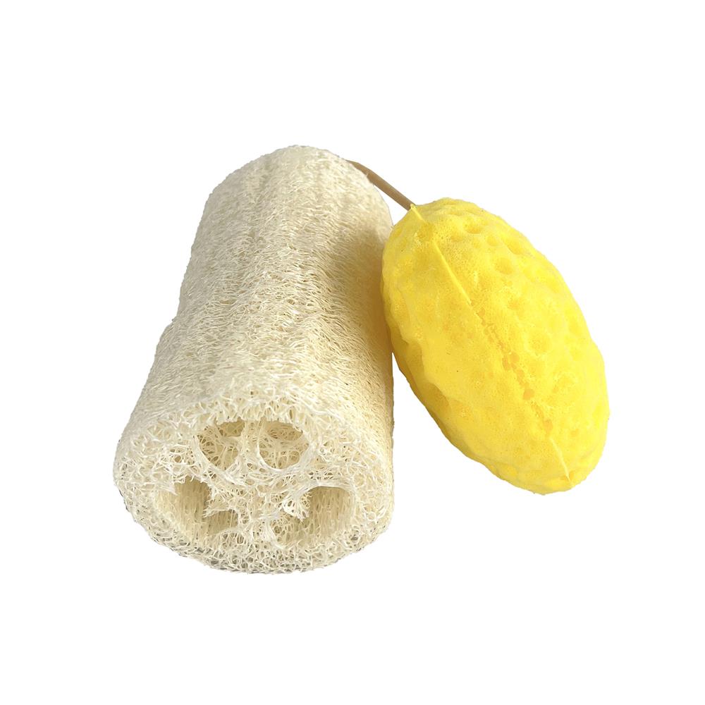 product image number 1 for SereneLife Sponge Loofah Body Scrubber