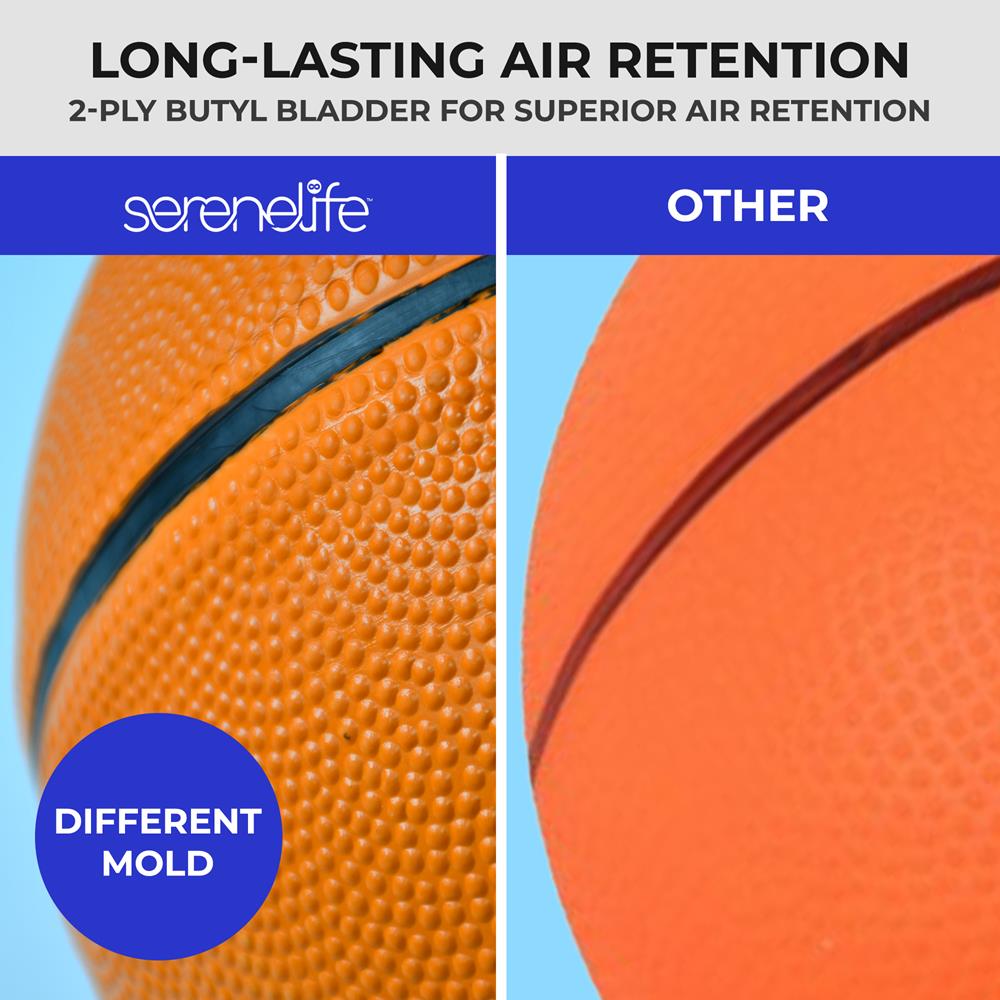 product image number 3 for SereneLife Rubber Basketball