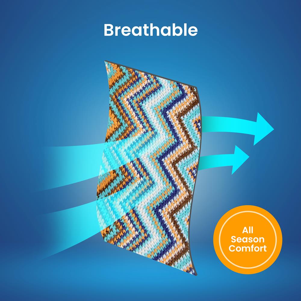 product image number 5 for SereneLife Bohemian Throw Blanket