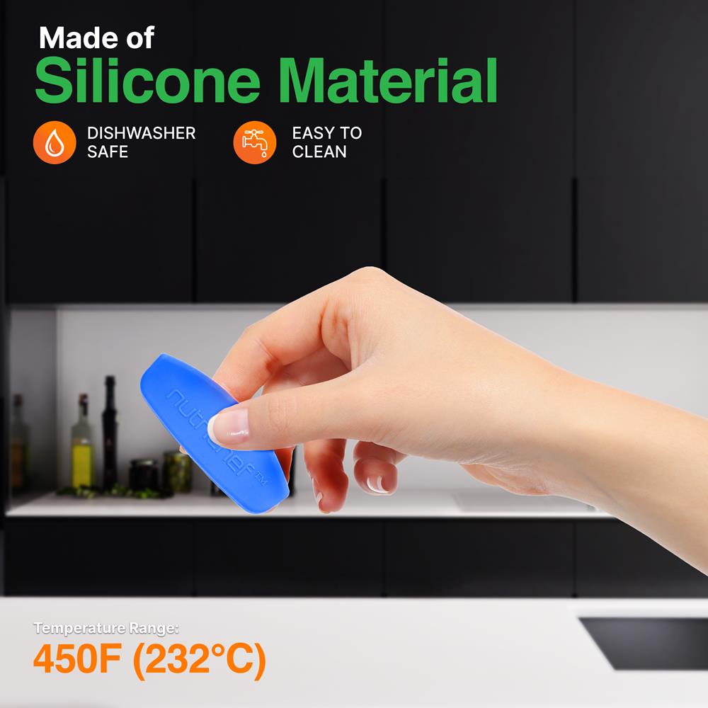 product image number 5 for NutriChef (6) Silicone Handles