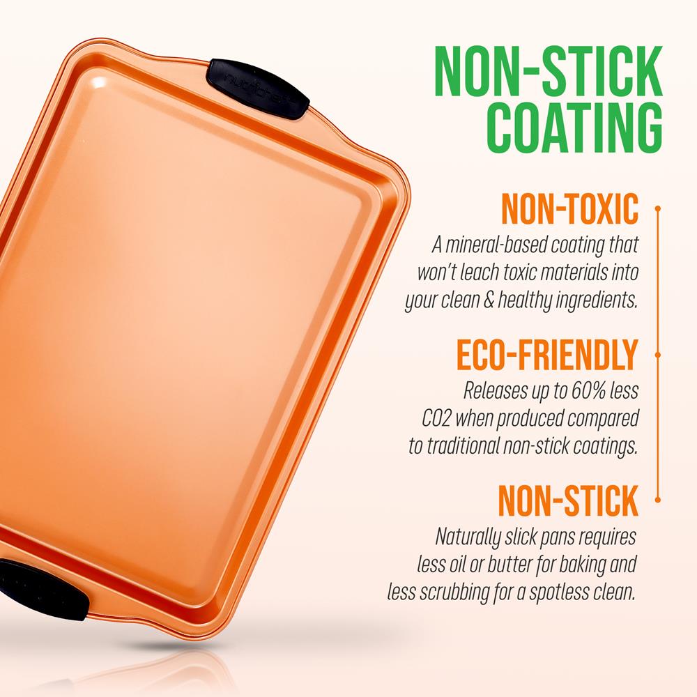 product image number 6 for NutriChef Medium Cookie Sheet