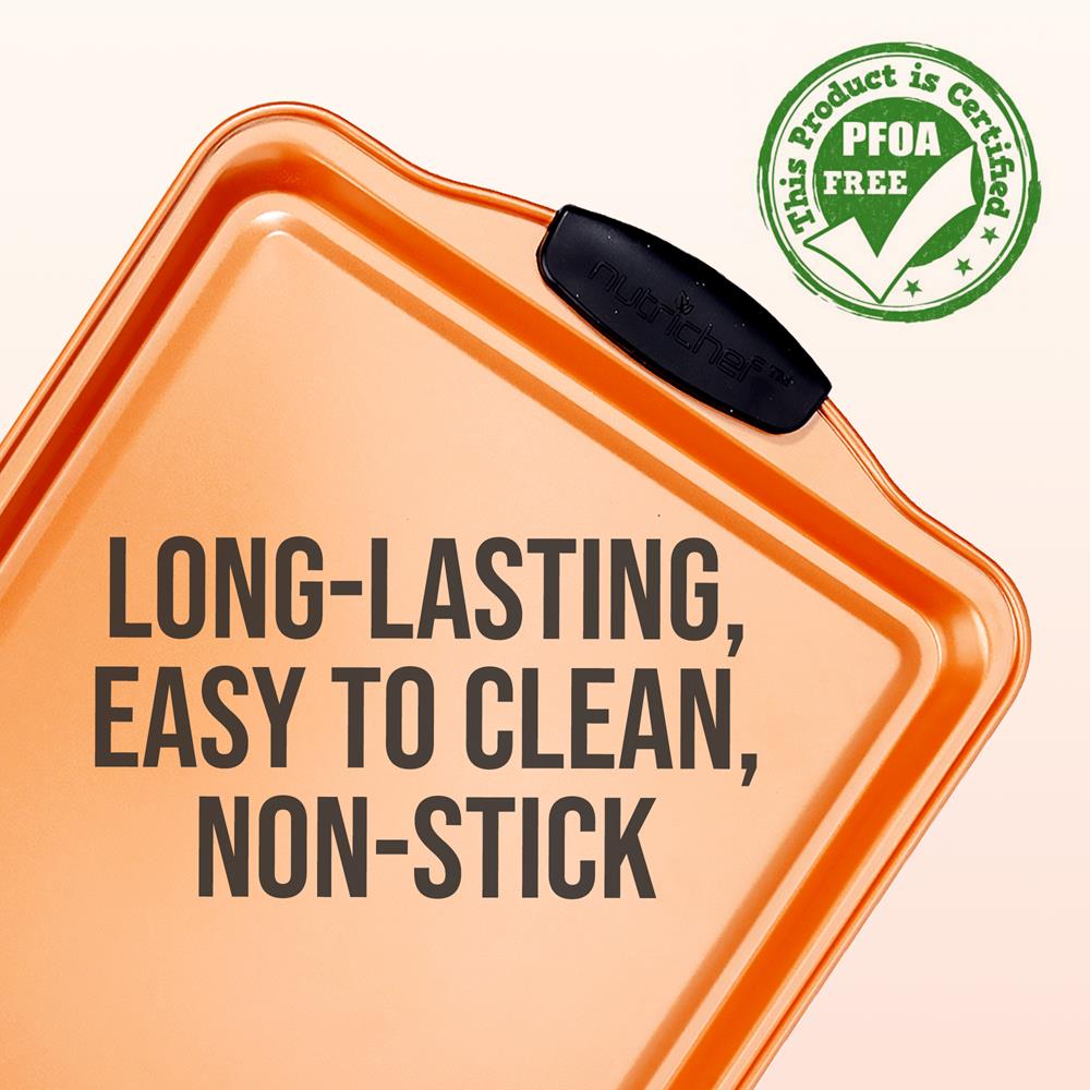 product image number 3 for NutriChef Small Cookie Sheet