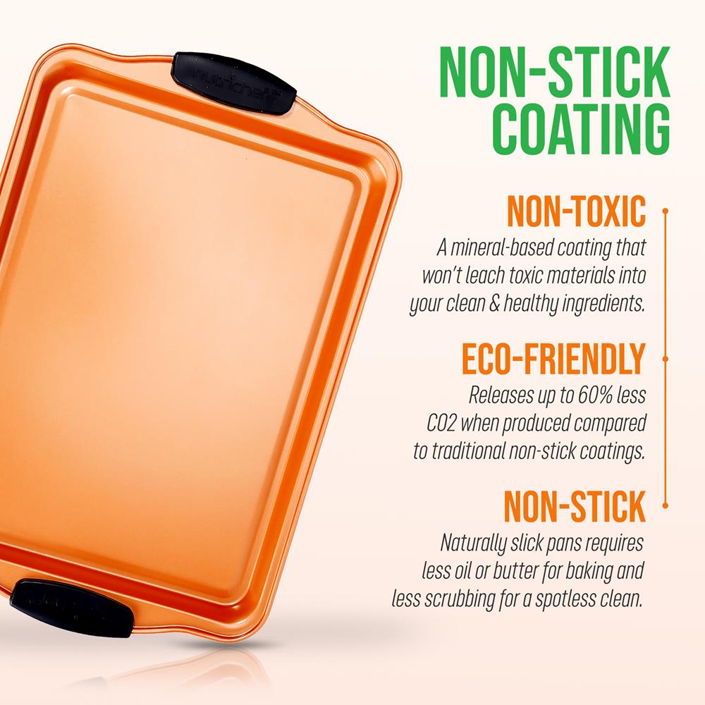 product image number 6 for NutriChef Small Cookie Sheet