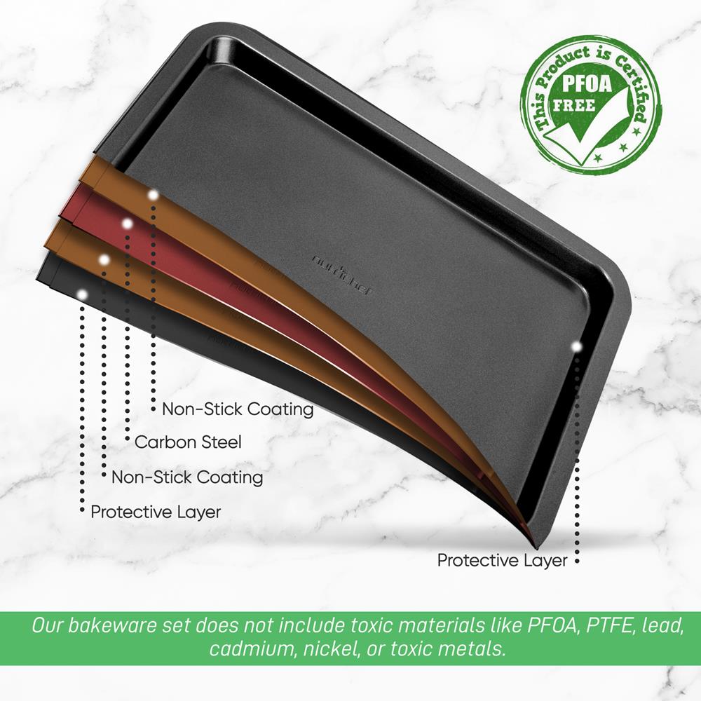 product image number 5 for NutriChef Small Cookie Sheet