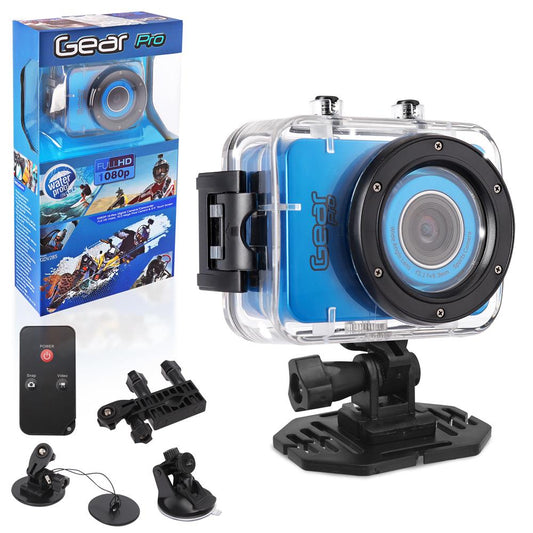 product image number 1 for Pyle Gear Pro Hd 1080P Action Cam