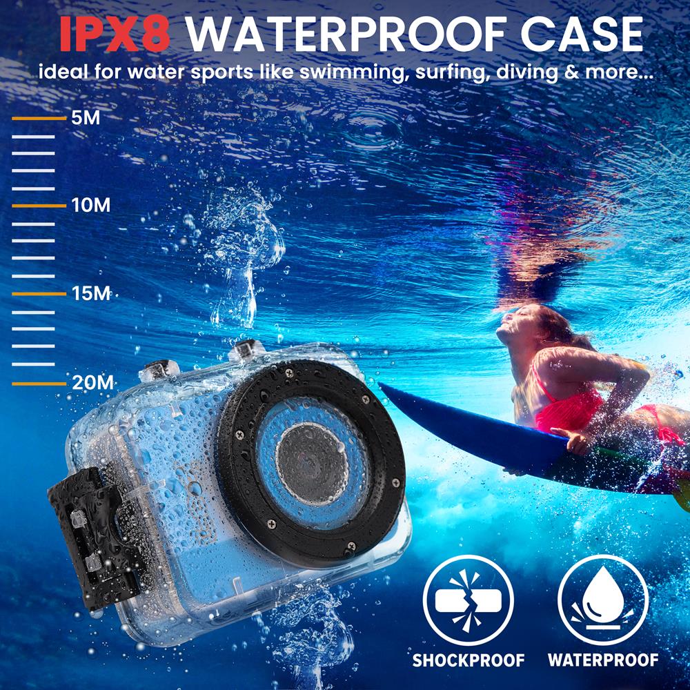product image number 4 for Pyle Gear Pro Hd 1080P Action Cam
