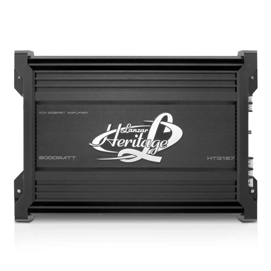 Amplificateur audio voiture 3000W Monobloc MOSFET Entrée RCA plaquée nickel