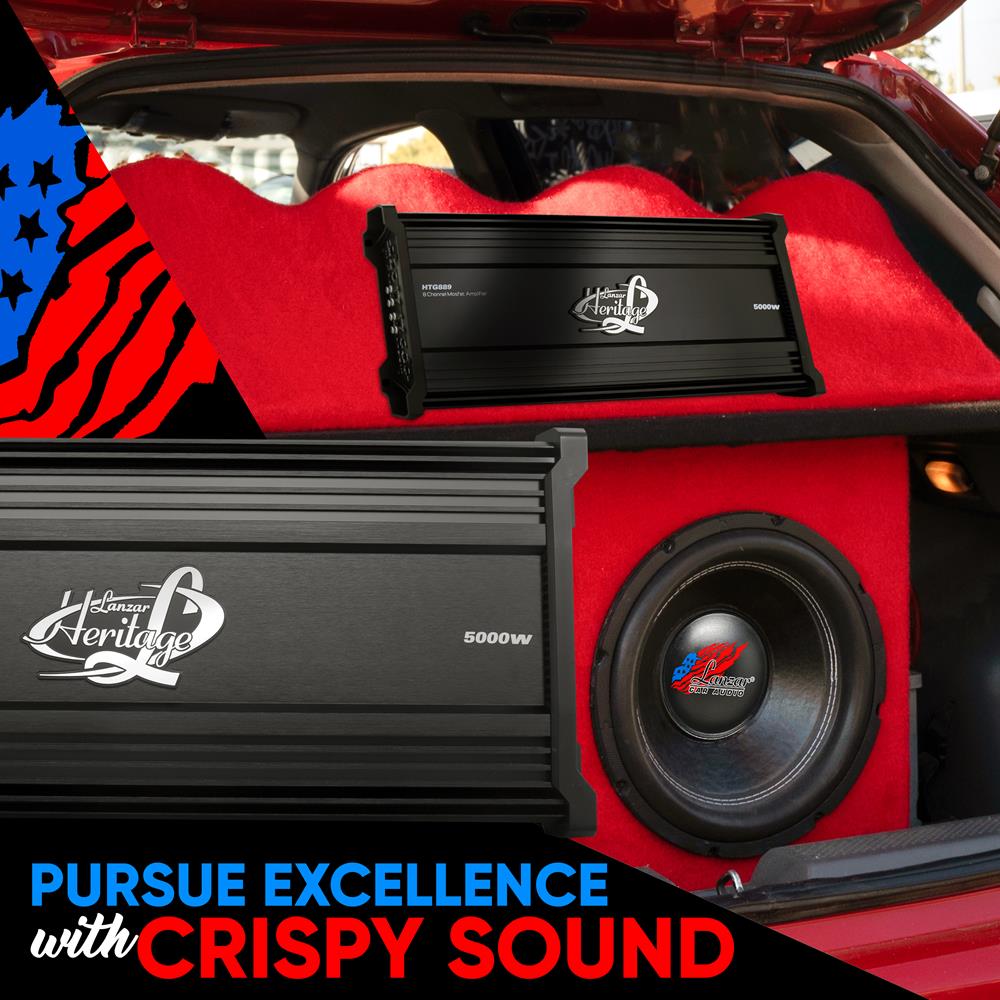 product image number 6 for Lanzar 8-Channel Mosfet Amplifier