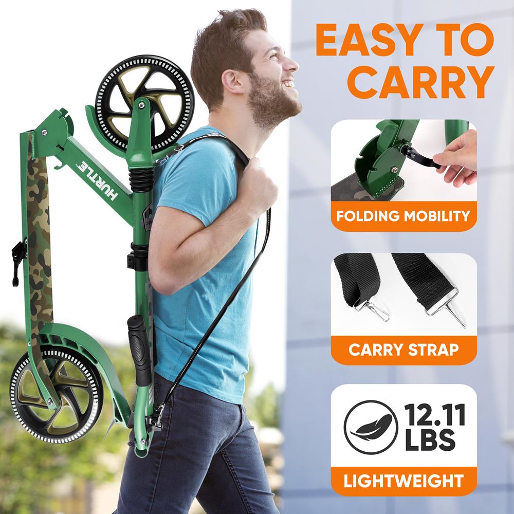 product image number 4 for Hurtle Foldable Kick Scooter