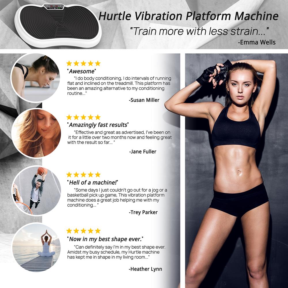 product image number 8 for Hurtle Vibration Fitness Exercise Machine
