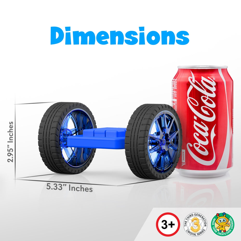 product image number 3 for Hurtle Magnetic Blocks Wheels Set