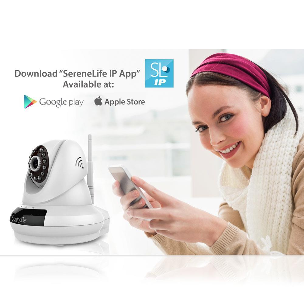product image number 4 for SereneLife Ip Camera - Wifi Wireless Network Cam