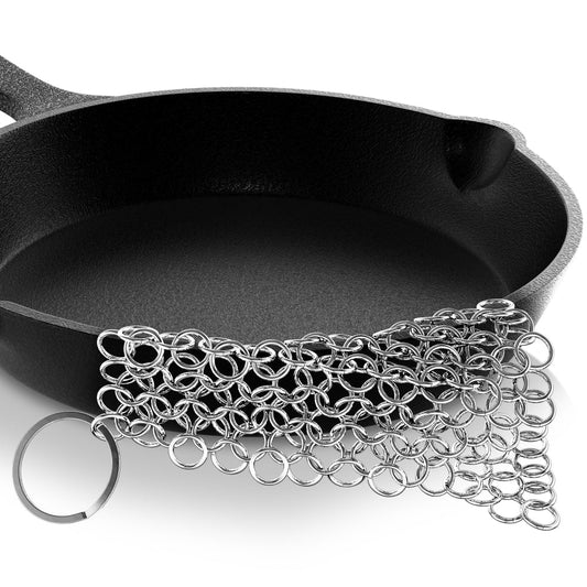 product image number 1 for NutriChef Stainless Steel Cast Iron Cleaner