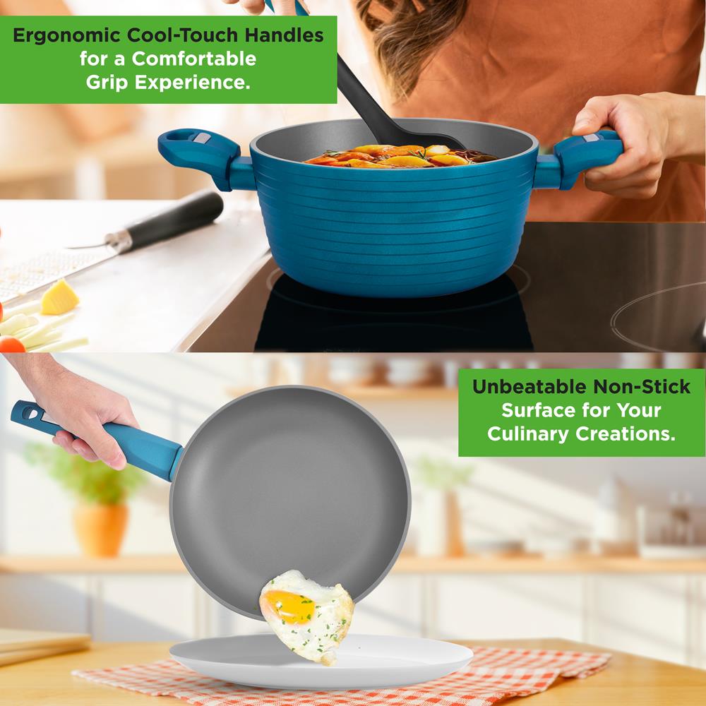 product image number 4 for NutriChef Home Kitchen Cookware Set