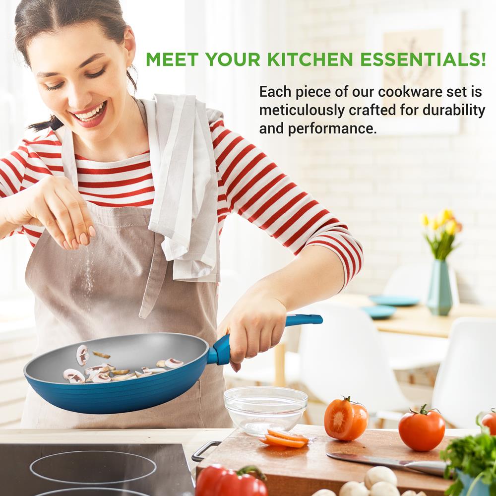 product image number 6 for NutriChef Home Kitchen Cookware Set