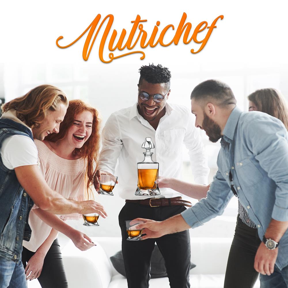 product image number 7 for NutriChef Whiskey Decanter