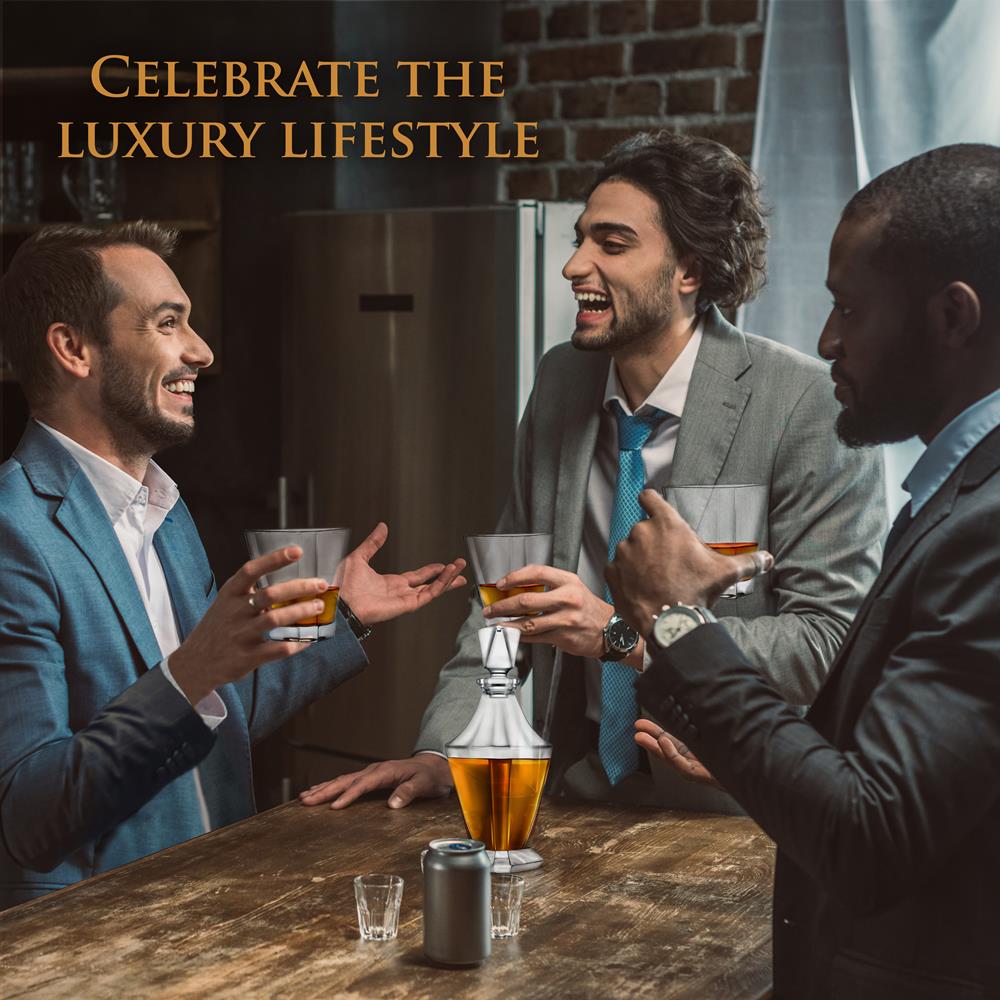 product image number 8 for NutriChef Whiskey Decanter Set