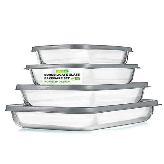 High Borosilicate Glass Bakeware Set