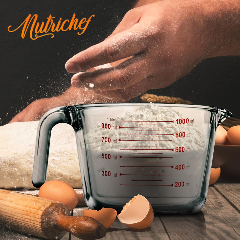 product image number 7 for NutriChef Premium Glass Measuring Cup