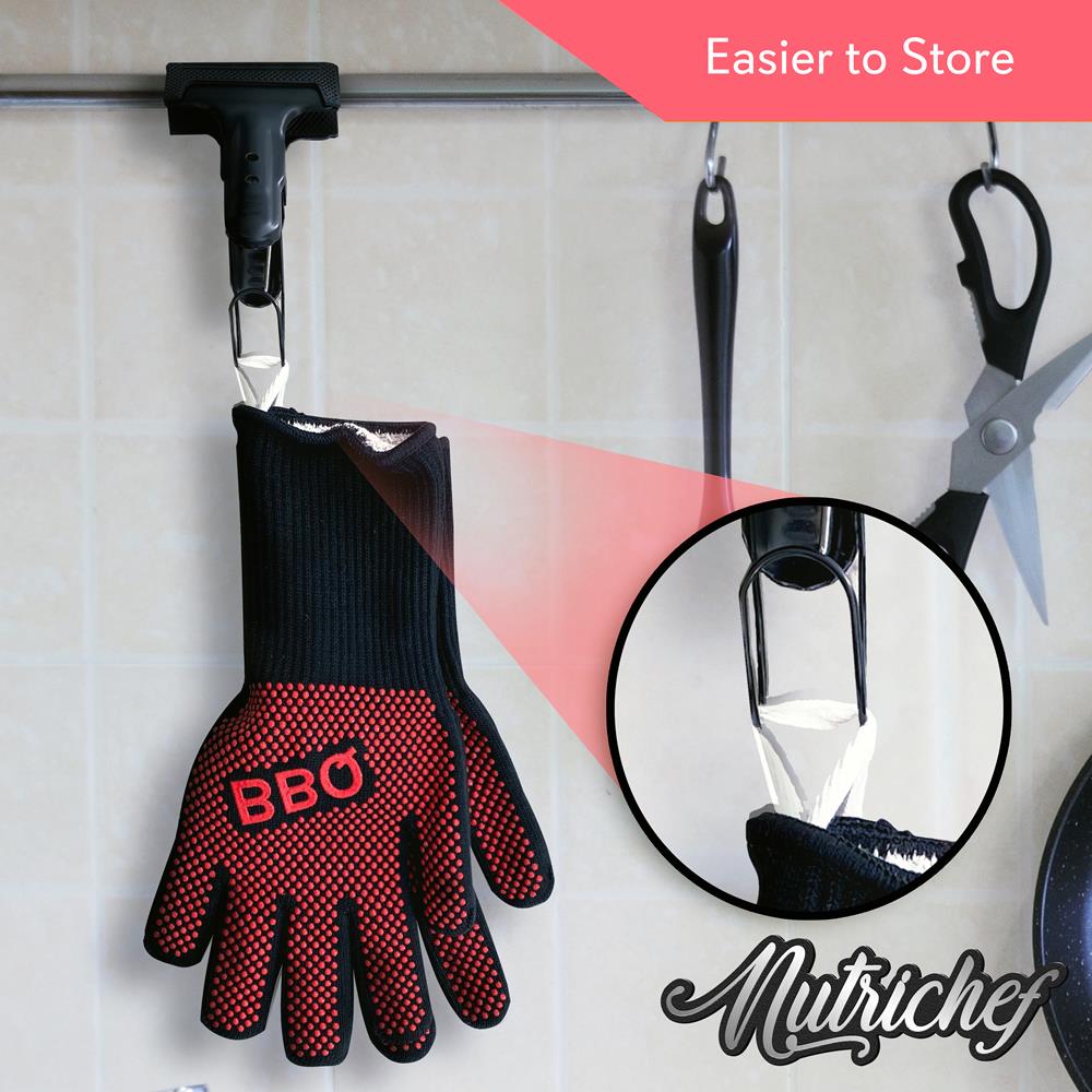 product image number 6 for NutriChef Bbq Grill Gloves