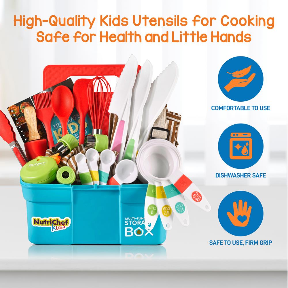 product image number 2 for NutriChef Kids Cooking And Baking Supplies Gift Se