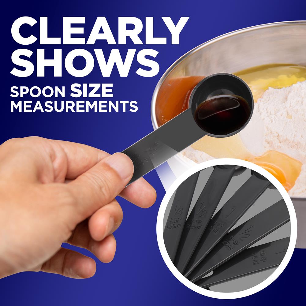 product image number 4 for NutriChef Kitchen Measuring Spoons