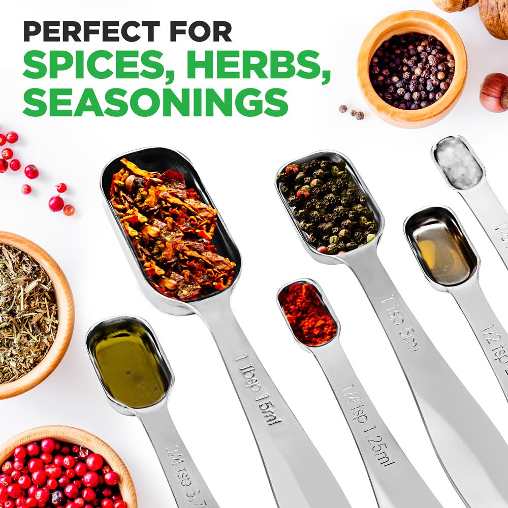 product image number 5 for NutriChef Kitchen Measuring Spoons