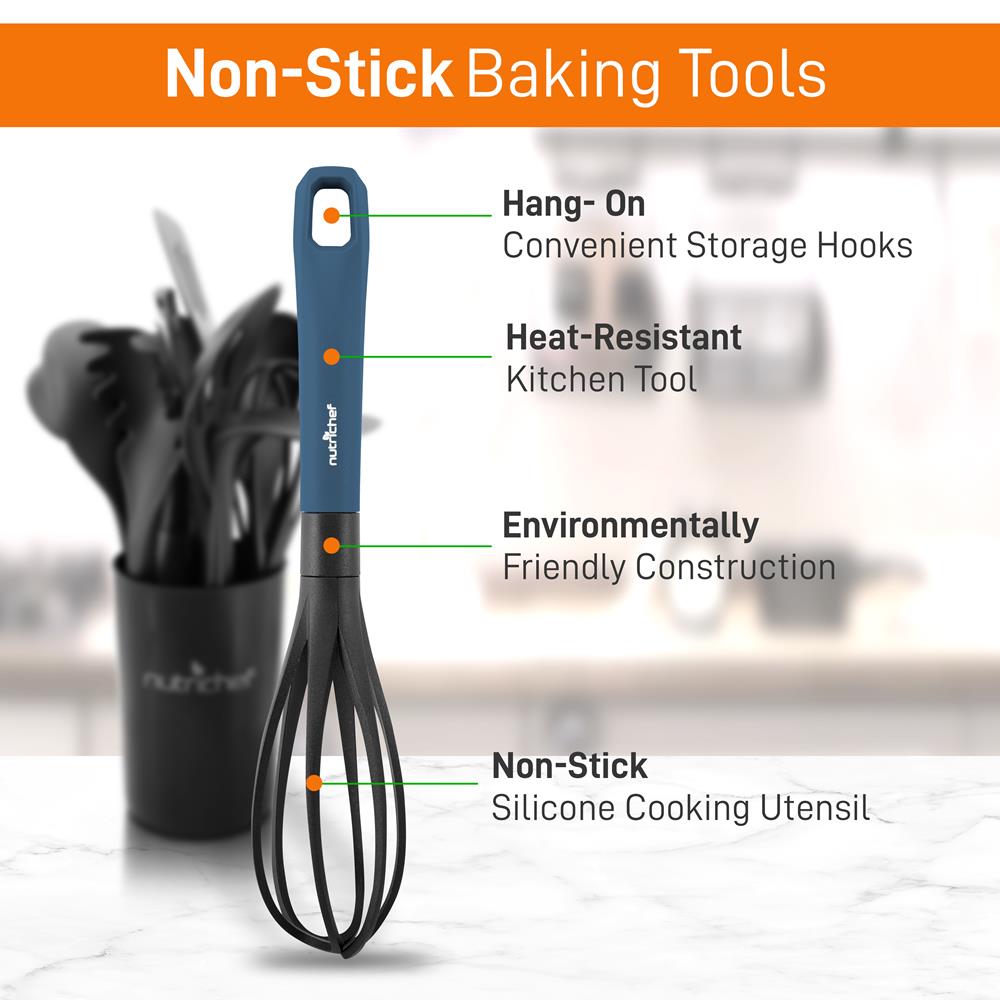 product image number 3 for NutriChef 10 Pcs. Kitchen Cooking Utensils
