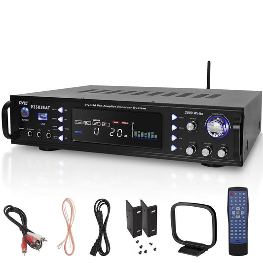 Amplificateur stéréo home cinéma audio professionnel