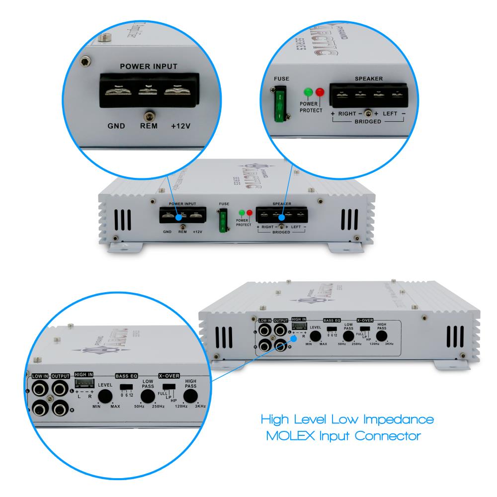 product image number 5 for Pyramid Pyramid Arctic 2Ch 1000 Watts Amplifier