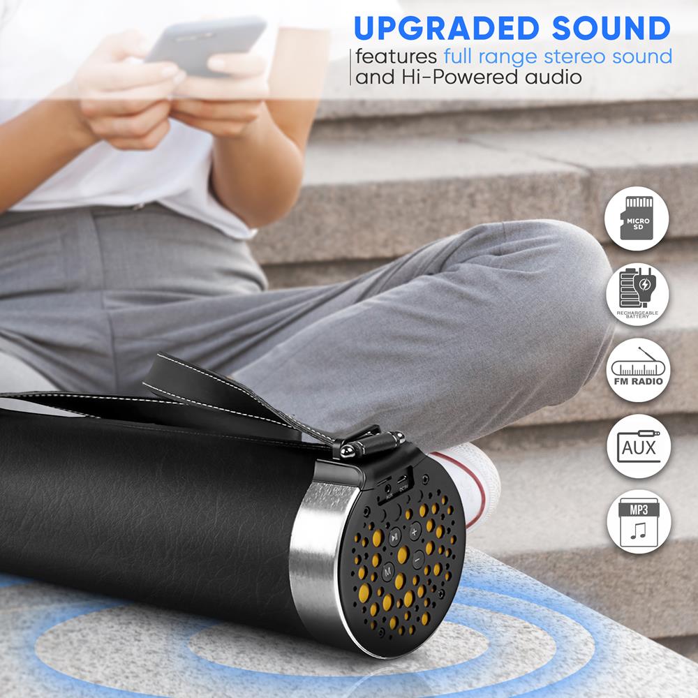 product image number 5 for Pyle Portable Bluetooth Boombox Stereo Radio