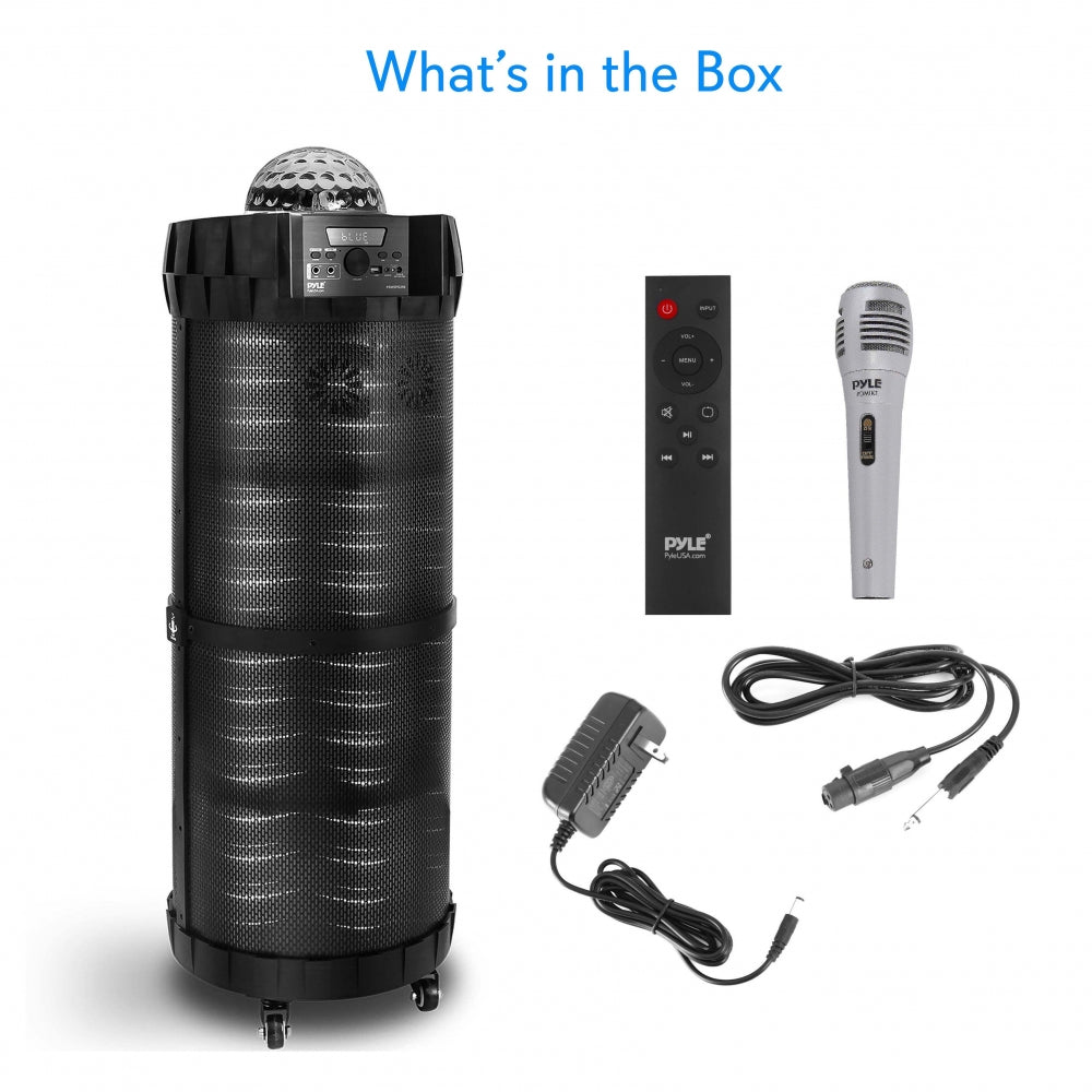 product image number 7 for Pyle Portable Microphone & Led Speaker System