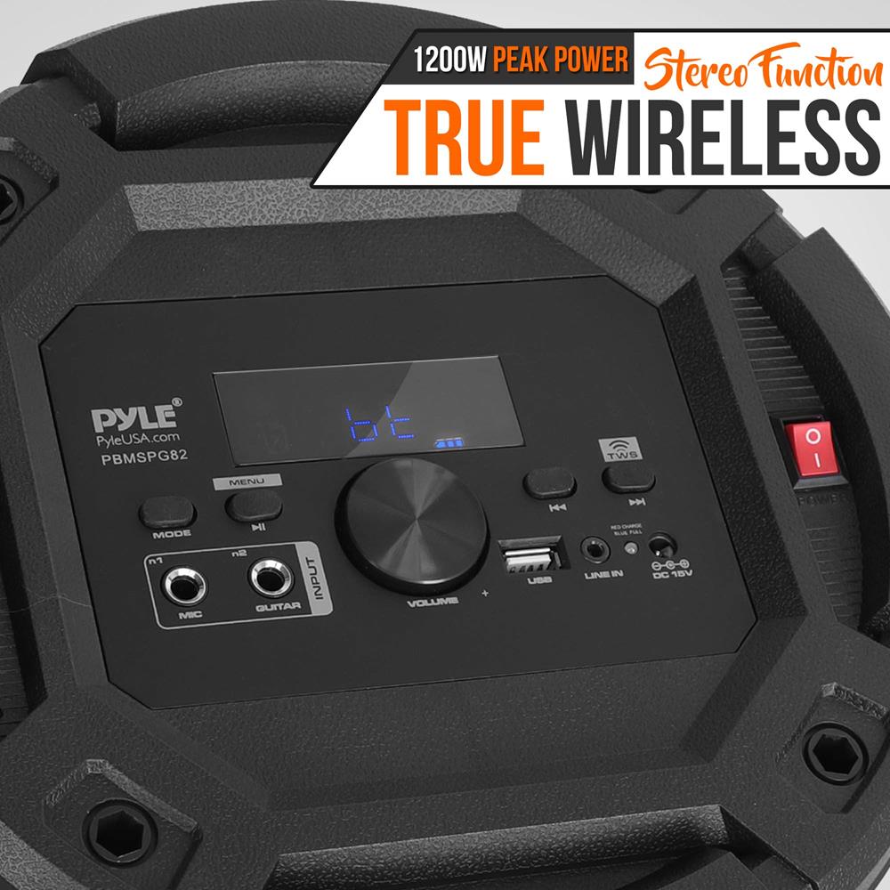 product image number 2 for Pyle Bluetooth Pa Speaker & Microphone System