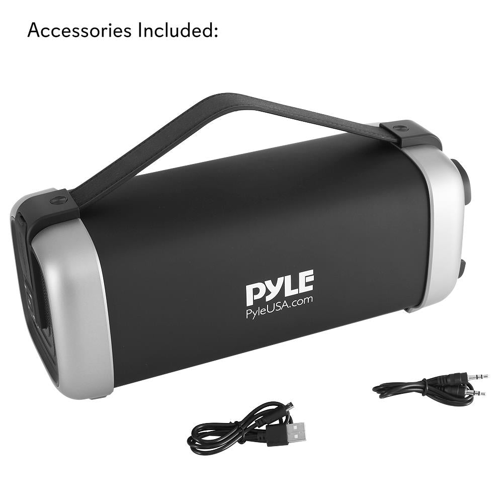 product image number 7 for Pyle Portable Hi-Fi Bluetooth Speaker Radio
