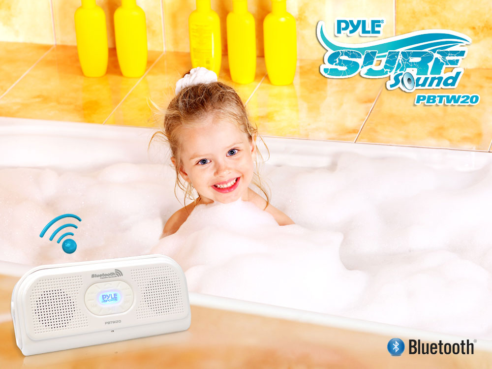 product image number 3 for Pyle Surf Sound Bluetooth Stereo Speaker