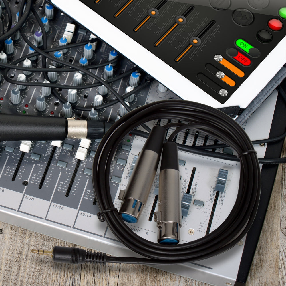 product image number 7 for Pyle 6' Ft. 3.5Mm-To-Xlr Cable