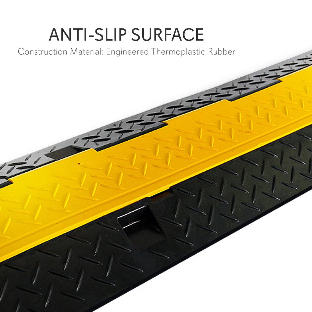 product image number 4 for Pyle Cable Cover Ramp Safety Track, 1-Ch.