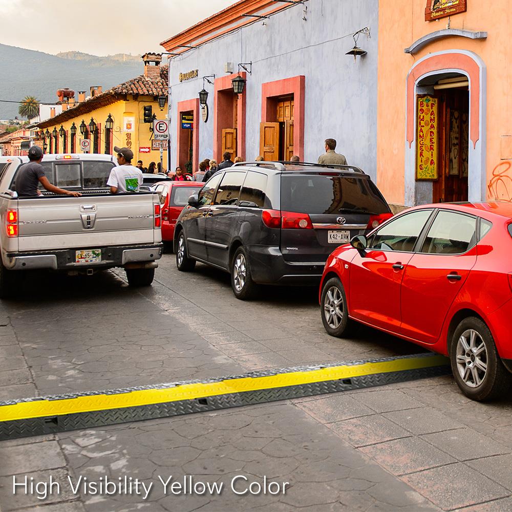 product image number 9 for Pyle Cable Cover Ramp Safety Track, 2-Ch.