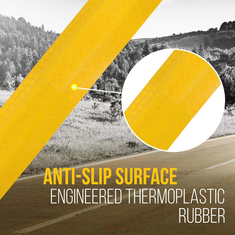 product image number 5 for Pyle Cable / Wire Cover Ramp Track