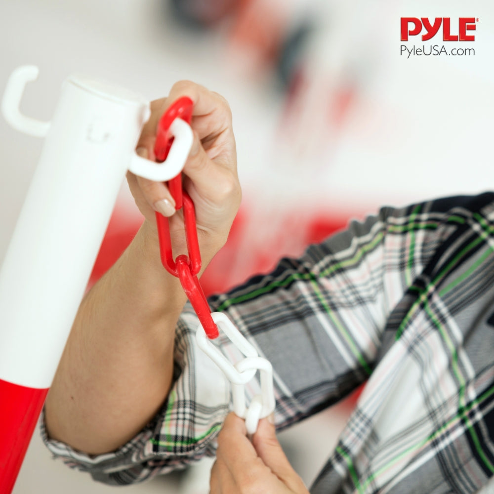 product image number 6 for Pyle Safety Barrier Chain