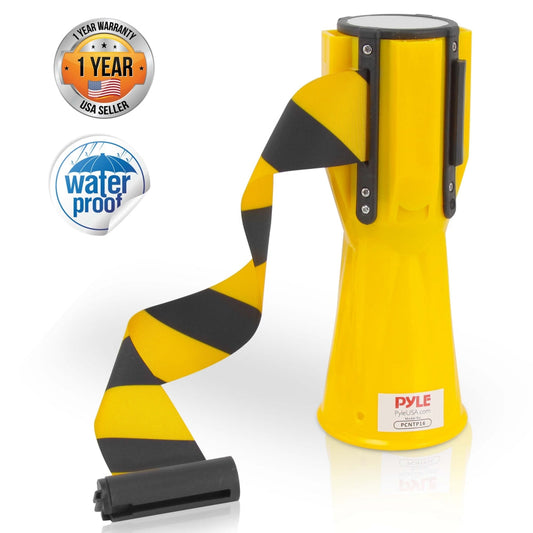 product image number 1 for Pyle Traffic Cone Warning Belt Barrier