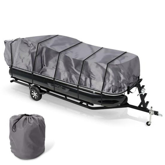 product image number 1 for Pyle Pontoon Boat Cover (17’ - 20’ Ft.)