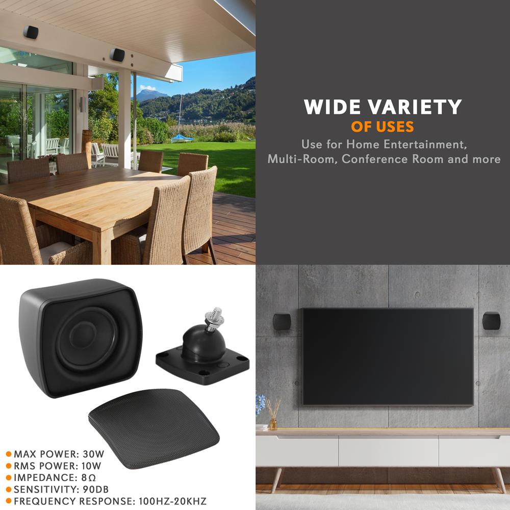 product image number 6 for Pyle Mini Satellite Speaker