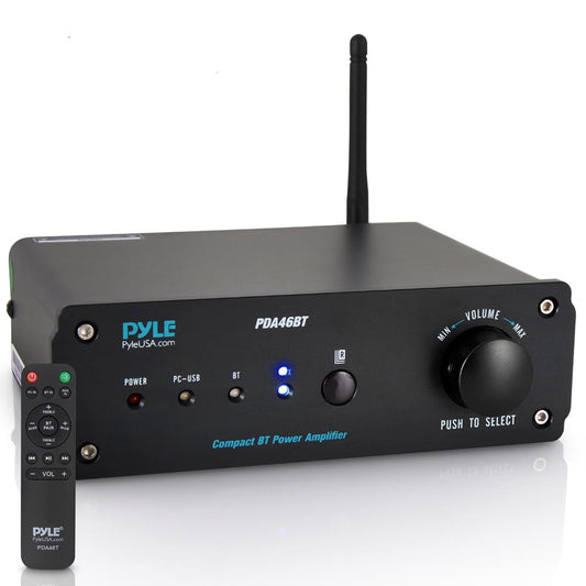 product image number 1 for Pyle 2-Ch. Pro Audio Desktop Stereo Amplifier