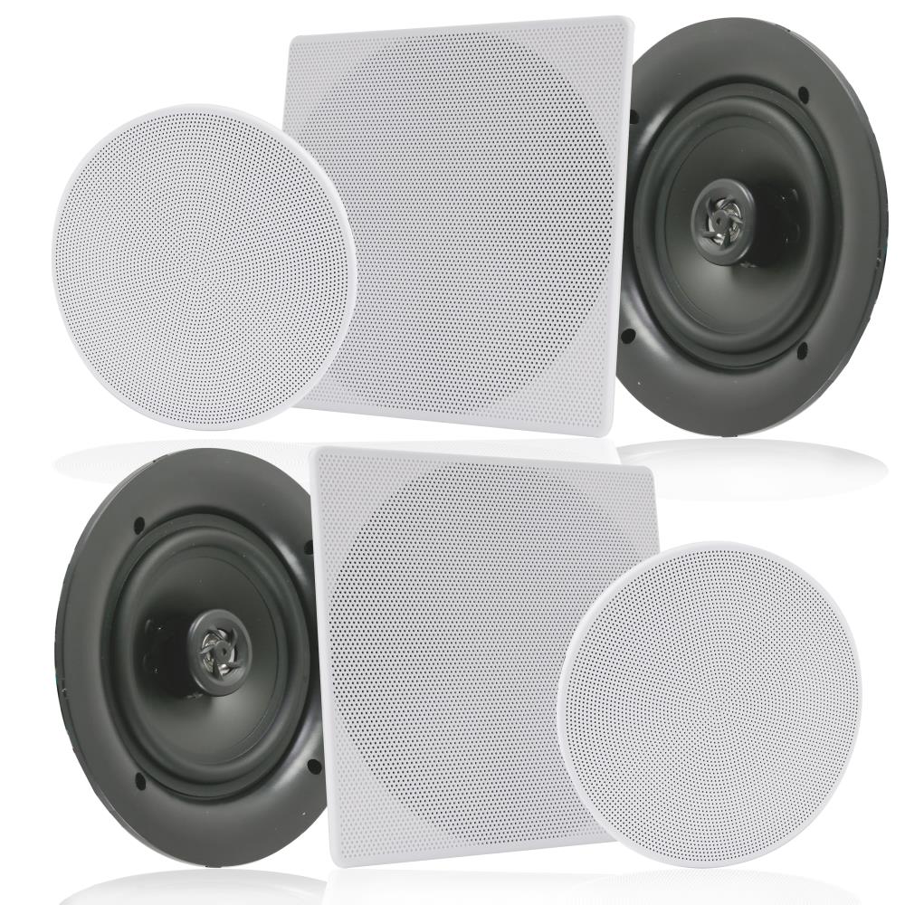 product image number 1 for Pyle 5.25'' Home In-Wall / Ceiling Speakers
