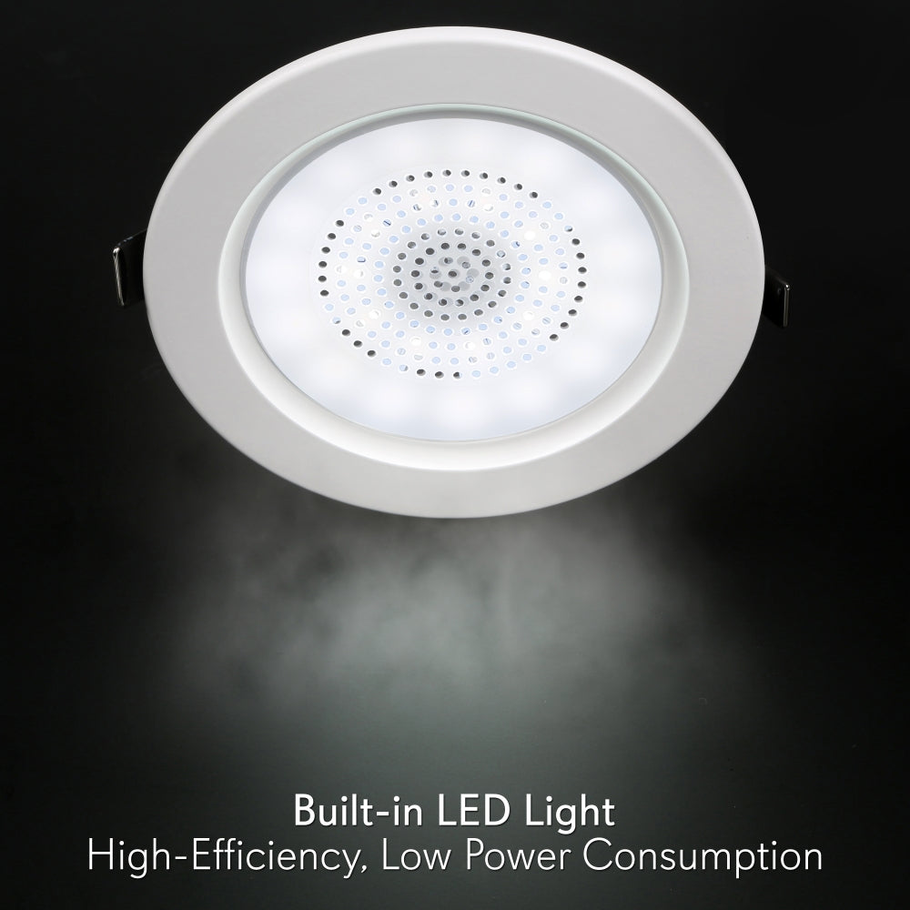 product image number 3 for Pyle 3.5'' Led Bluetooth Ceiling Speakers Kit