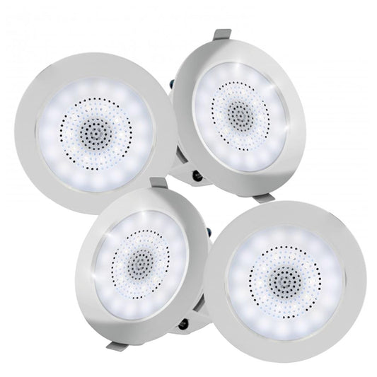 product image number 1 for Pyle 4.0'' Led Bluetooth Ceiling Speakers Kit
