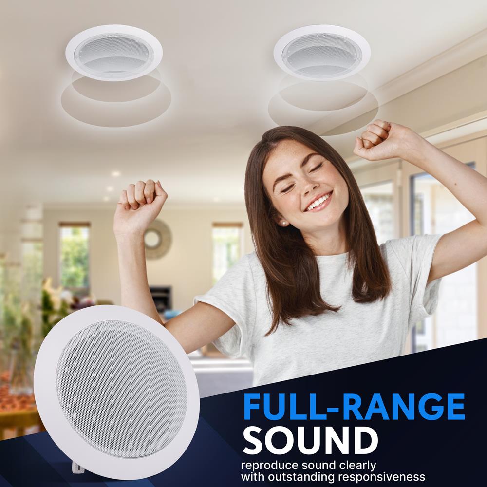 product image number 5 for Pyle 6.5’’ In-Wall / Ceiling Speakers