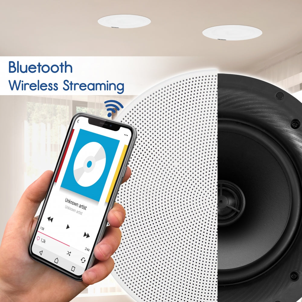 product image number 4 for Pyle 6.5'' Bluetooth Home Ceiling Speakers