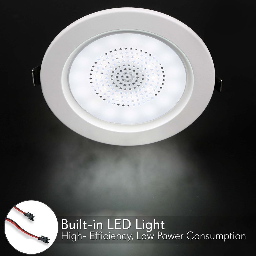 product image number 3 for Pyle 4.0’’ Led Bluetooth Ceiling Speakers